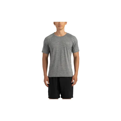 DECATHLON Kalenji T-Shirts Men Dark Texture Gray