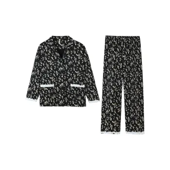 Kerener Pajama Set Women's Black