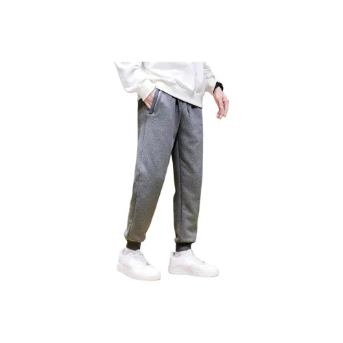 WARRIOR Knitted Sweatpants Men Dark Gray