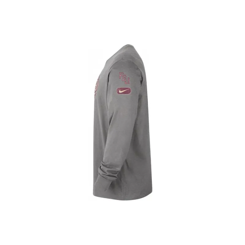 Nike Florida State Fast Break Men's Nike College Long Sleeve T Shirt-2