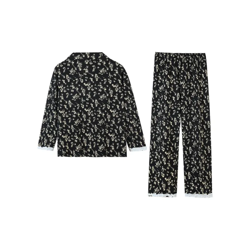 Kerener Pajama Set Women's Black-1