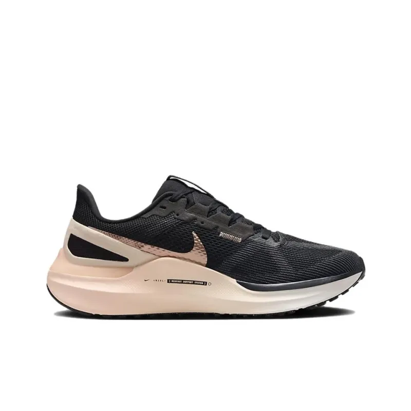 Nike Structure 25 Black Crimson Tint Anthracite Metallic Red Bronze Women's-1