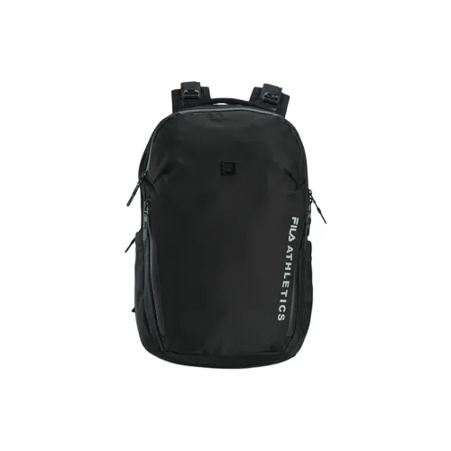FILA Fitness Fabric Backpack Extra Small Men's Jet Black/Tin Gray