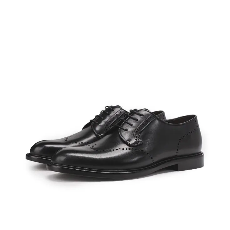 Voguhomme Dress Shoes Men's Black-3