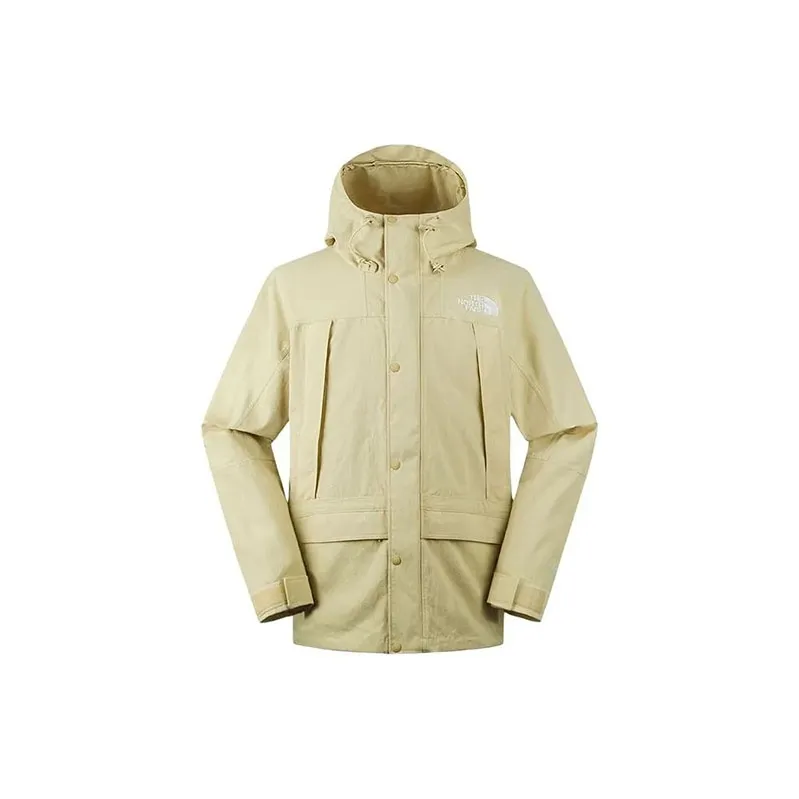THE NORTH FACE Ripstop Mountain Logo Embroidered Hooded Jacket-1