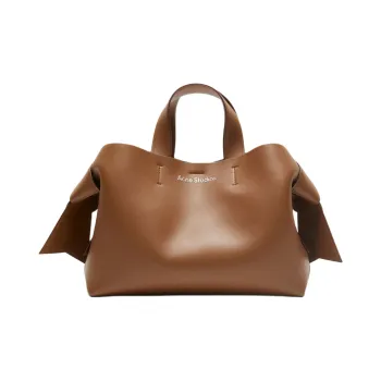 Acne Studios Musubi Calfskin Shoulder Bag, Crossbody Bag, Handbag Medium Size Women's Camel Brown