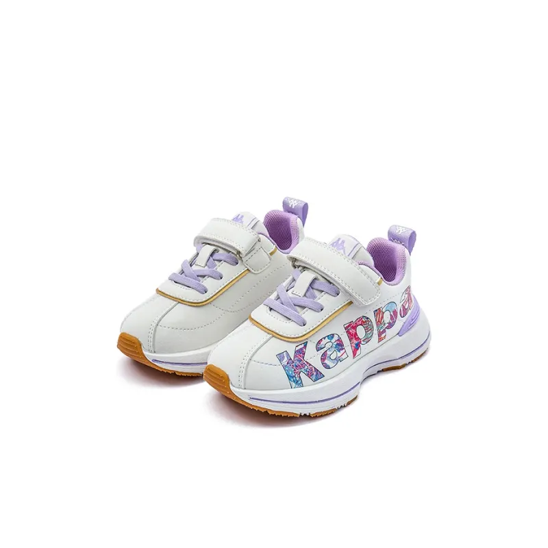 KAPPA KIDS Sports Casual Shoes Beige Violet Kids'-2