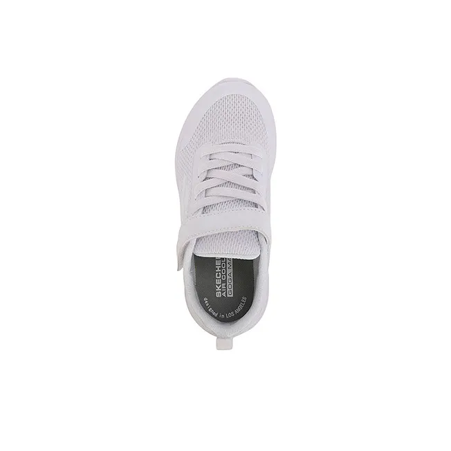 Skechers Slip Resistant Shock Absorbers With Abrasion Resistant Properties Low Top Casual Shoes White Teenagers-3