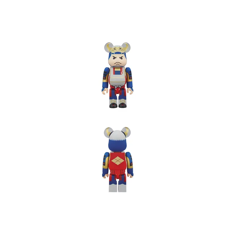 BE@RBRICK Sengoku Samurai Takeda Shingen Hang Tag Box 100%-4