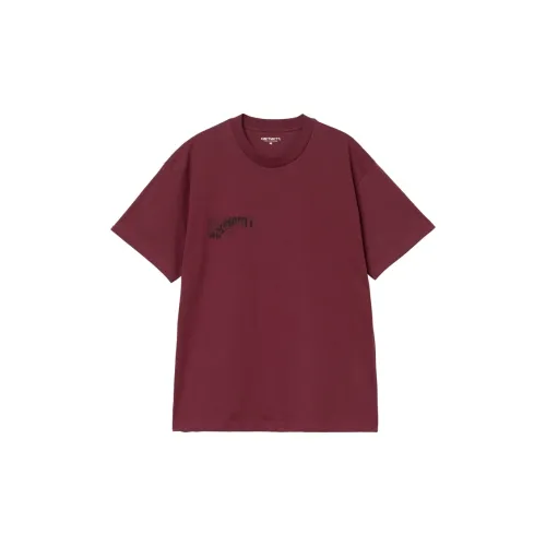 Carhartt WIP T Shirt brulee Men's Brick Red