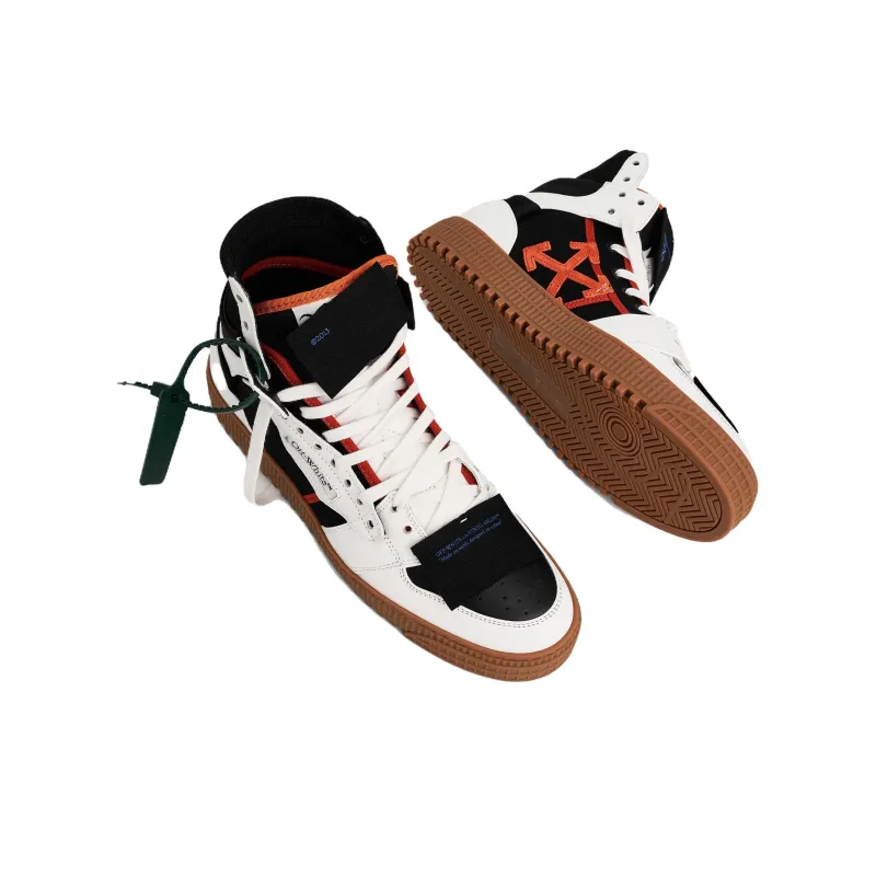 OFF WHITE 3.0 Off Court Calf Leather Black White Gum-4