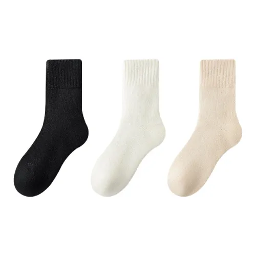MIIOW Mid-Calf Socks Women's Combo Set