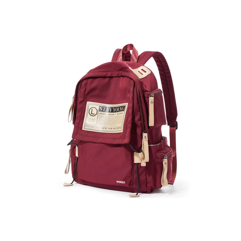 RIOREX Canvas Backpack Laptop Bag Unisex Multicolor-15