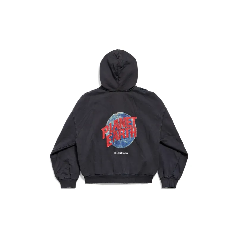 Balenciaga Zip Up Hoodie-1