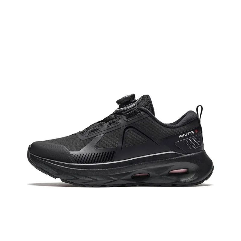 Anta Divine Pro Anti Slip Wear Resistant Low Top Casual Shoes Women's Black-0