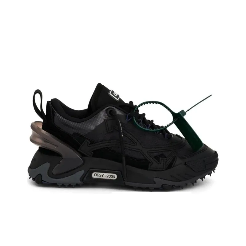 OFF WHITE ODSY 2000 Low Top Casual Shoes Women's Black-1