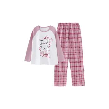 Maultiay Pajama Set Women's Pink