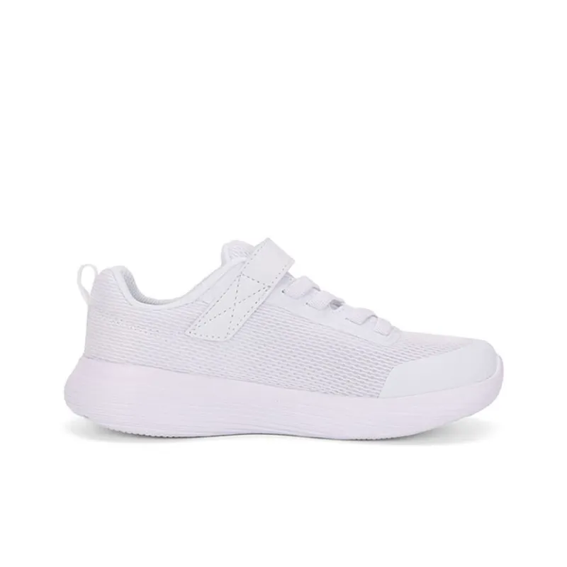Skechers Slip Resistant Shock Absorbers With Abrasion Resistant Properties Low Top Casual Shoes White Teenagers-1