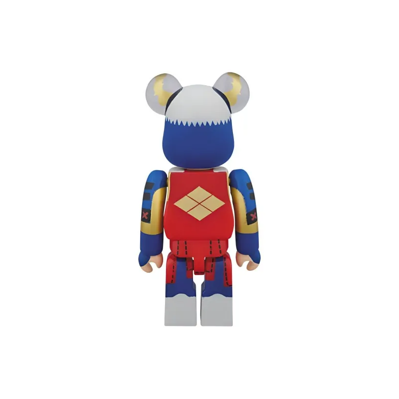 BE@RBRICK Sengoku Samurai Takeda Shingen Hang Tag Box 100%-3