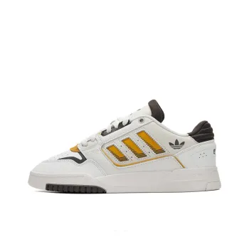 Adidas Originals Drop Step 2.0 Anti Slip And Wear Resistant Breathable Low Top Skateboard Shoes Unisex Ecru