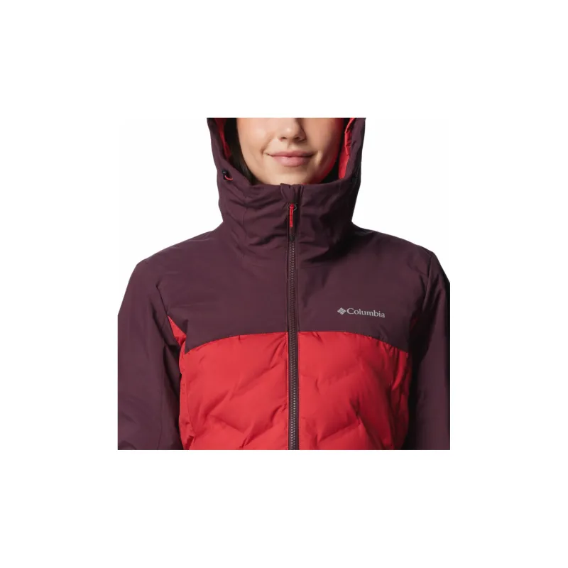 Columbia Grand Trek Down Jacket Women's Red-4
