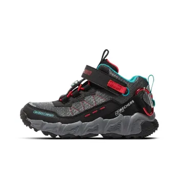 Skechers Velocitrek Kids Lifestyle Shoes Black Teenagers