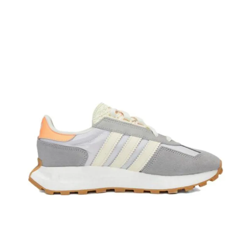 Adidas Originals Retropy E5 Low Top Kids Lifestyle Shoes Gray White Teenagers-1