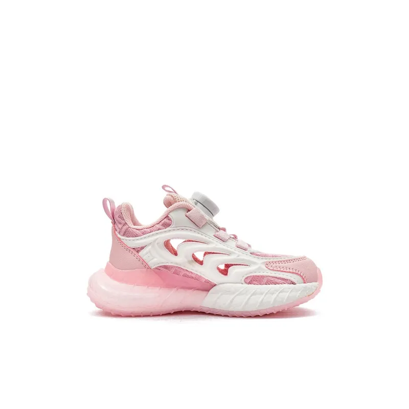 KAPPA KIDS Capa Anti Slip Wear Resistant Kids Lifestyle Shoes White Pink Kids'-1