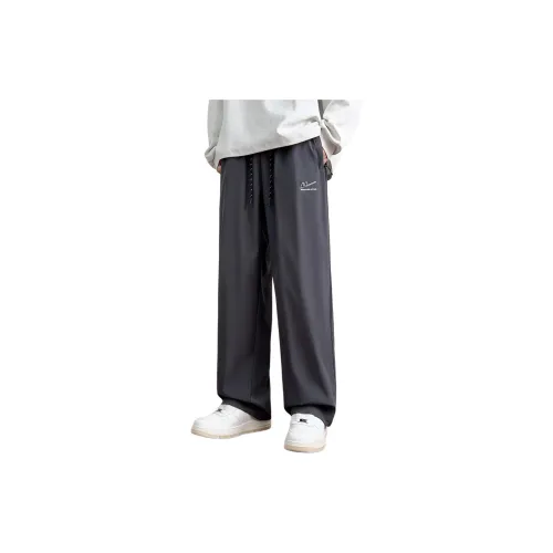 WARRIOR Knitted Sweatpants Men Gray