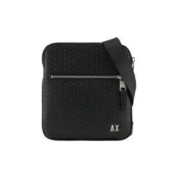 ARMANI EXCHANGEAE Polyester Shoulder Bag, Crossbody Bag Unisex Black