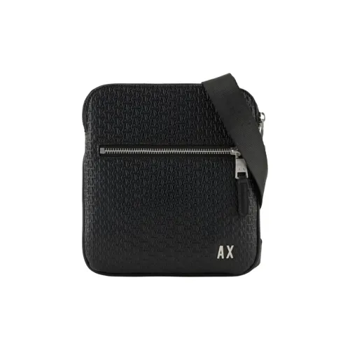 ARMANI EXCHANGEAE Polyester Shoulder Bag, Crossbody Bag Unisex Black