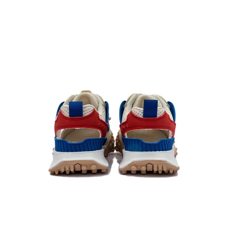 KAPPA KIDS Breathable Slip Resistant Lightweight Kids Lifestyle Shoes Beige Blue Kids'-4
