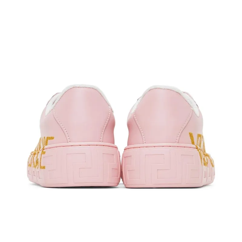 VERSACE Women's Greca Low 'Logo - Pale Pink'-3