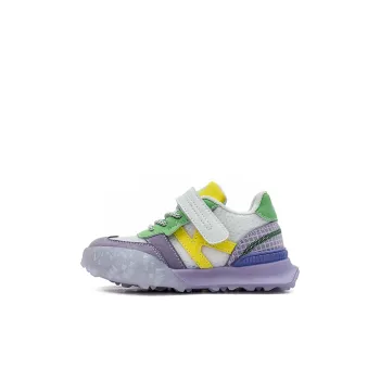 KAPPA KIDS Slip Resistant Breathable Lightweight Kids Lifestyle Shoes White Purple Kids'