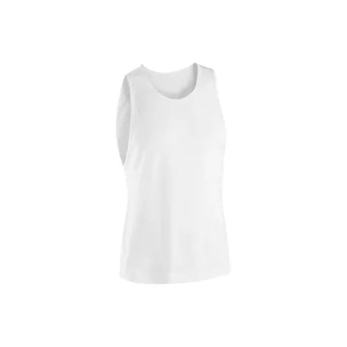 DECATHLON Kalenji Tank Tops Men Snow White