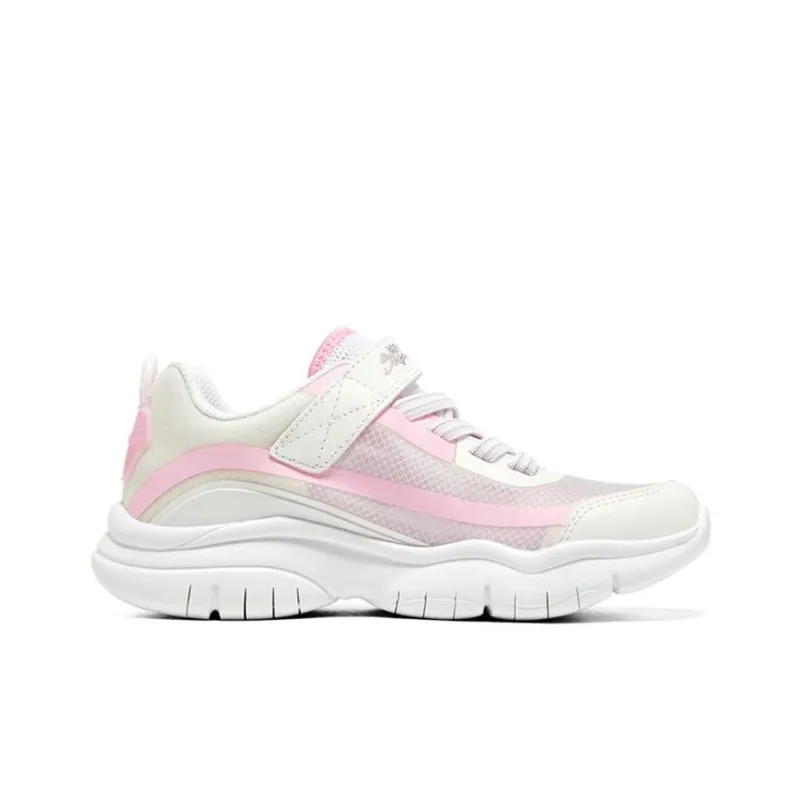 Skechers Flex Blast Abrasion Resistant Low Top Kids Lifestyle Shoes White Teenagers-1