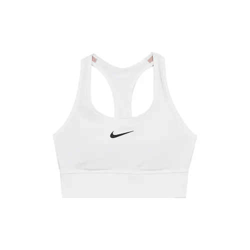 Nike Padded Longline Sports Bra Sports Underwear Women's White
