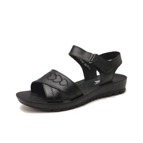 WARRIOR Beach Sandals Unisex Black