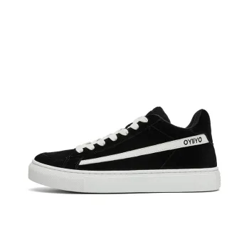Oak Elephant Low-Top Skateboard Shoes Men's Black
