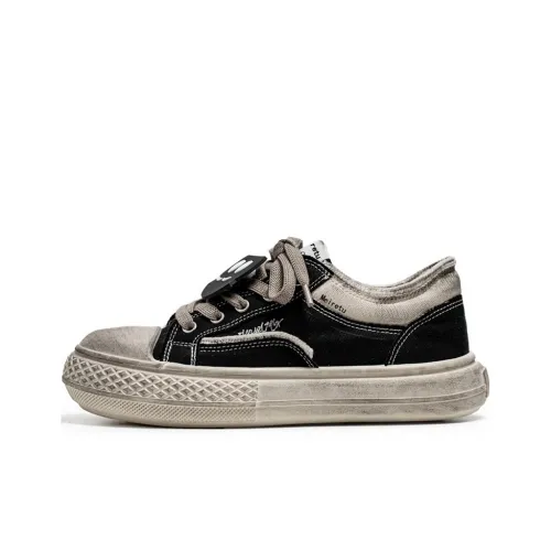 Meiretu Wear Resistant Lightweight And Balanced Low Top Skateboard Shoes Men's