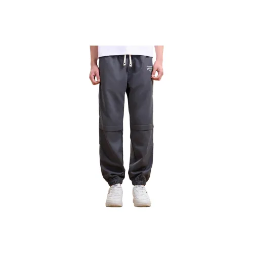 WARRIOR Casual Pants Men Dark Gray