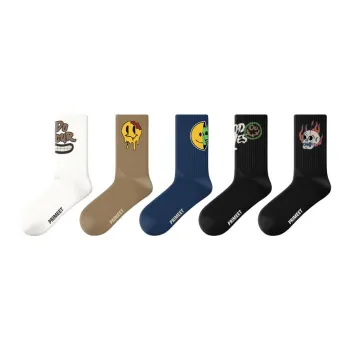 Primeet Mid Calf Socks Women's 5 Pack