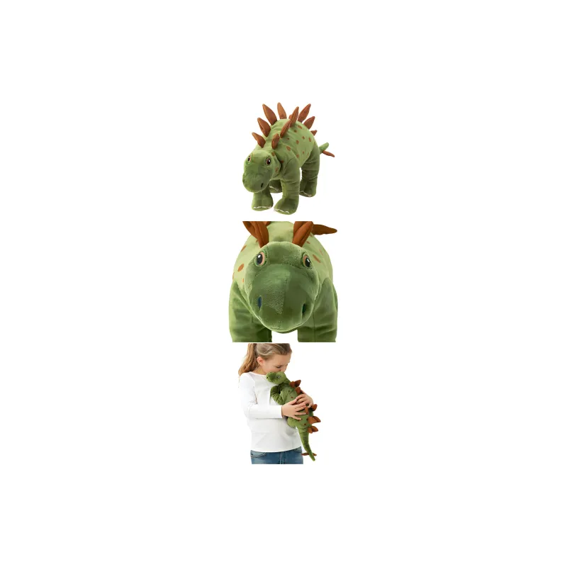 IKEA JÄTTELIK Yaterik Dinosaur Sword Dragon 2 Pack Dolls Plush Doll 50cm Height-2