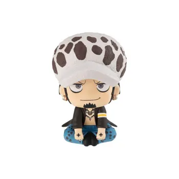 MegaHouse Trafalgar D. Water Law Look Up One Piece One Piece Trafalgar Luffy Chibi Figures 11cm