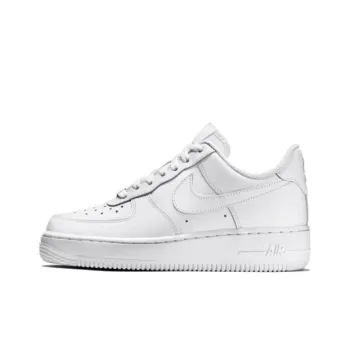 Nike Air Force 1 Anti Slip Wear Resistant Low Top Skateboard Shoes Women's White