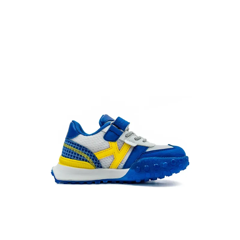KAPPA KIDS Slip Resistant Breathable Lightweight Kids Lifestyle Shoes White Blue Kids'-1