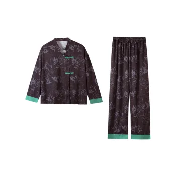 Kerener Pajama Set Women's Black