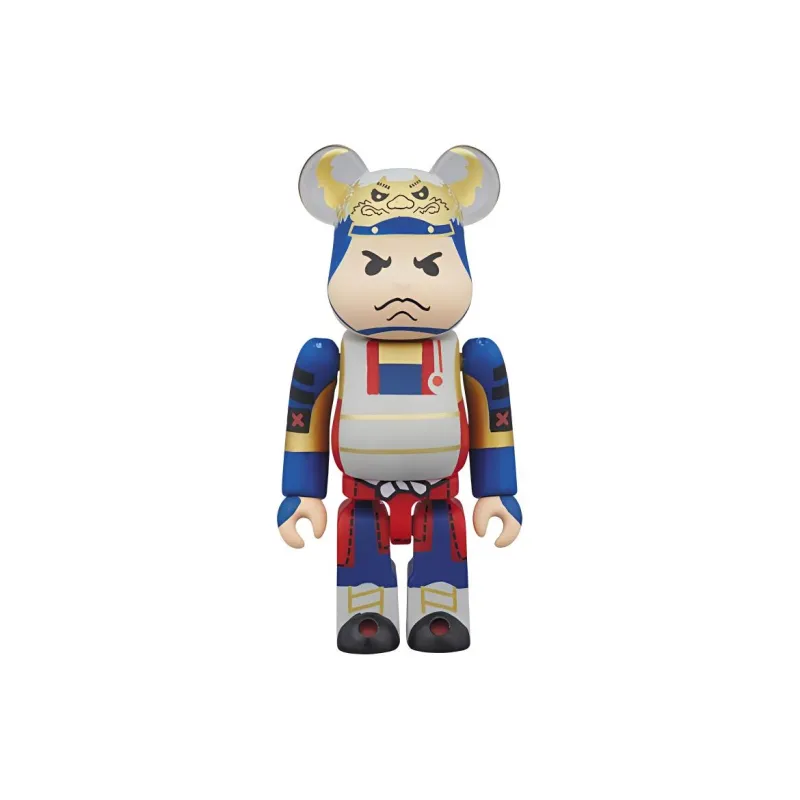 BE@RBRICK Sengoku Samurai Takeda Shingen Hang Tag Box 100%-2
