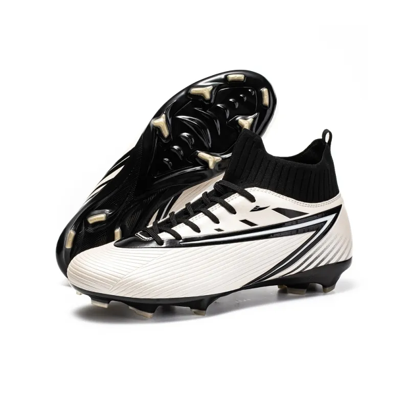 Kuding MG Rubber Short Studs Firm Ground Cushioned Slip Resistant Soccer Shoes Unisex-6