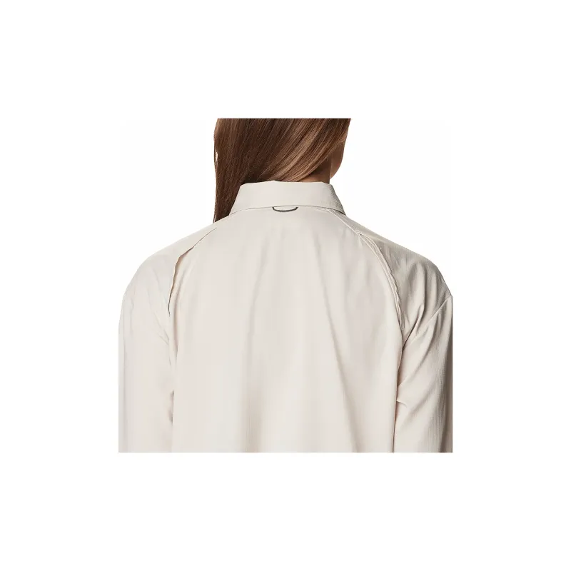 Columbia Silver Ridge Ridge Utility Long Sleeve Shirt Shirt Women's Beige-4